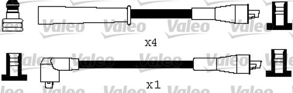 Valeo 346492 - Sytytysjohtosarja inparts.fi