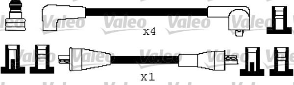 Valeo 346454 - Sytytysjohtosarja inparts.fi