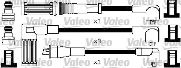 Valeo 346460 - Sytytysjohtosarja inparts.fi