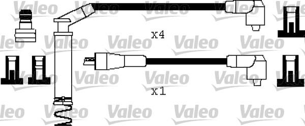 Valeo 346401 - Sytytysjohtosarja inparts.fi