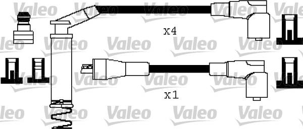 Valeo 346403 - Sytytysjohtosarja inparts.fi