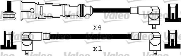 Valeo 346416 - Sytytysjohtosarja inparts.fi