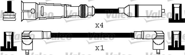 Valeo 346417 - Sytytysjohtosarja inparts.fi