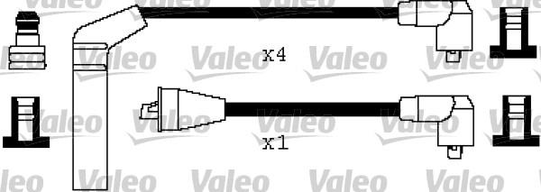 Valeo 346481 - Sytytysjohtosarja inparts.fi