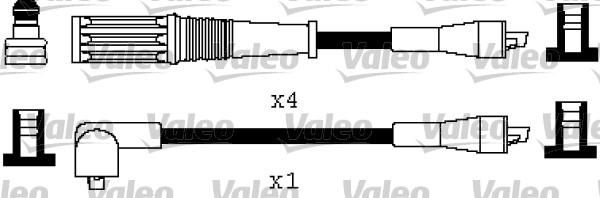 Valeo 346487 - Sytytysjohtosarja inparts.fi