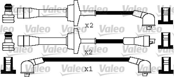 Valeo 346439 - Sytytysjohtosarja inparts.fi