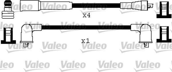 Valeo 346437 - Sytytysjohtosarja inparts.fi