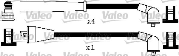 Valeo 346477 - Sytytysjohtosarja inparts.fi