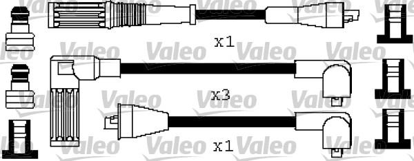 Valeo 346505 - Sytytysjohtosarja inparts.fi