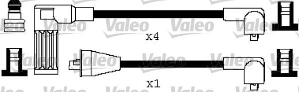 Valeo 346502 - Sytytysjohtosarja inparts.fi