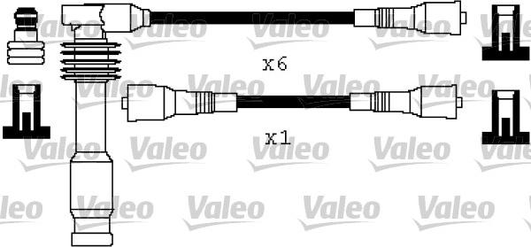 Valeo 346589 - Sytytysjohtosarja inparts.fi