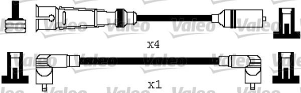 Valeo 346580 - Sytytysjohtosarja inparts.fi