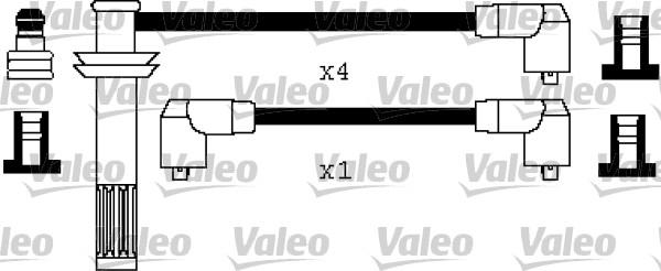 Valeo 346531 - Sytytysjohtosarja inparts.fi