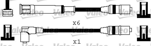 Valeo 346575 - Sytytysjohtosarja inparts.fi