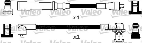 Valeo 346640 - Sytytysjohtosarja inparts.fi