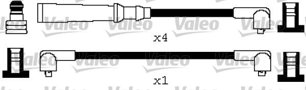 Valeo 346643 - Sytytysjohtosarja inparts.fi