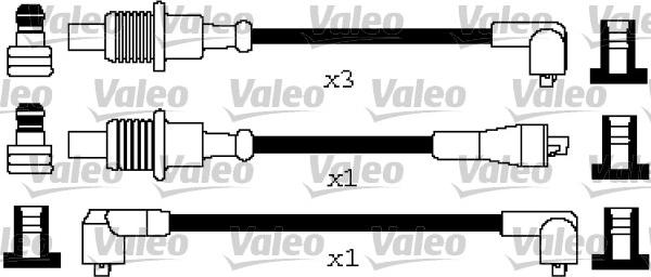 Valeo 346650 - Sytytysjohtosarja inparts.fi