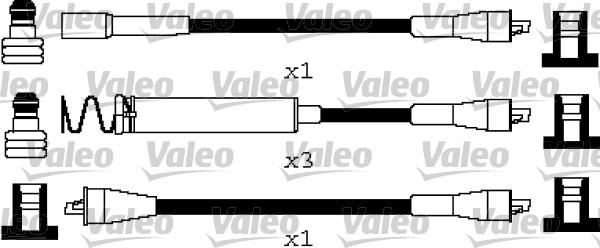 Valeo 346661 - Sytytysjohtosarja inparts.fi