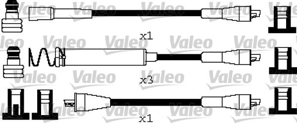 Valeo 346668 - Sytytysjohtosarja inparts.fi