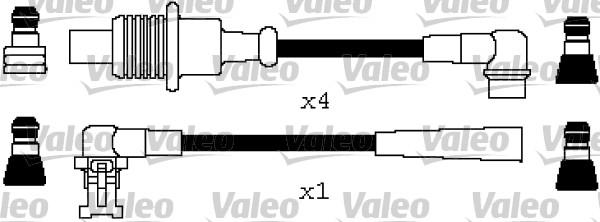 Valeo 346604 - Sytytysjohtosarja inparts.fi