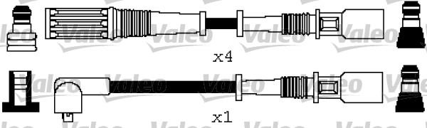 Valeo 346618 - Sytytysjohtosarja inparts.fi