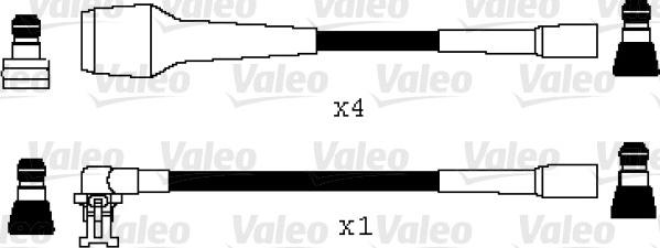 Valeo 346052 - Sytytysjohtosarja inparts.fi