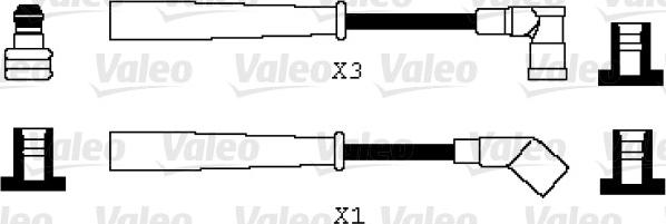 Valeo 346066 - Sytytysjohtosarja inparts.fi