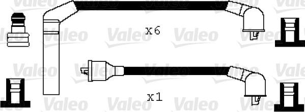 Valeo 346018 - Sytytysjohtosarja inparts.fi