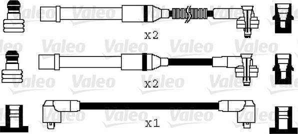 Valeo 346087 - Sytytysjohtosarja inparts.fi