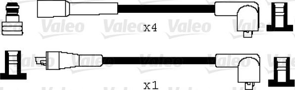 Valeo 346037 - Sytytysjohtosarja inparts.fi