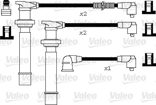 Valeo 346077 - Sytytysjohtosarja inparts.fi