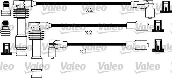 Valeo 346194 - Sytytysjohtosarja inparts.fi