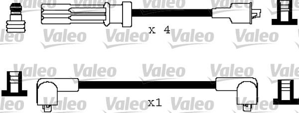 Valeo 346108 - Sytytysjohtosarja inparts.fi