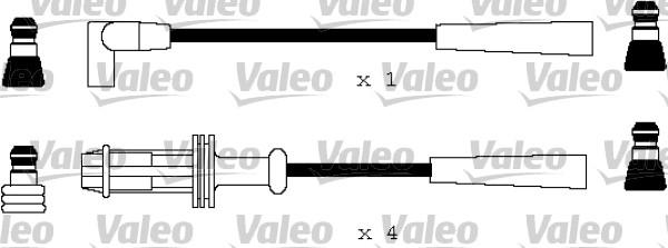 Valeo 346135 - Sytytysjohtosarja inparts.fi