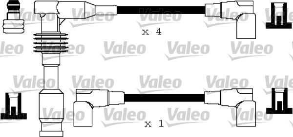 Valeo 346138 - Sytytysjohtosarja inparts.fi