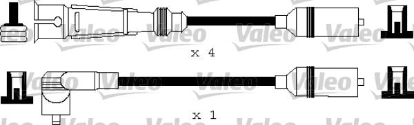 Valeo 346177 - Sytytysjohtosarja inparts.fi