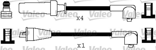 Valeo 346399 - Sytytysjohtosarja inparts.fi