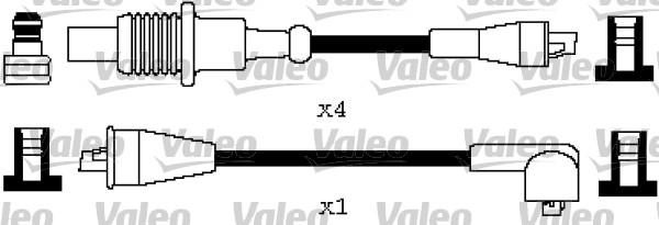 Valeo 346396 - Sytytysjohtosarja inparts.fi