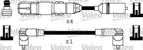 Valeo 346318 - Sytytysjohtosarja inparts.fi