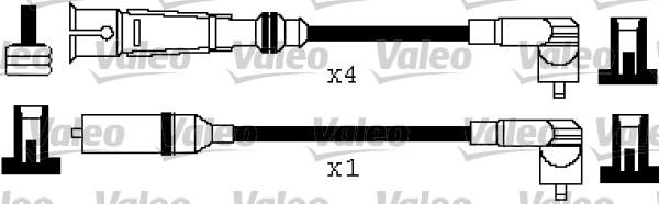 Valeo 346382 - Sytytysjohtosarja inparts.fi