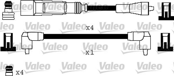 Valeo 346333 - Sytytysjohtosarja inparts.fi