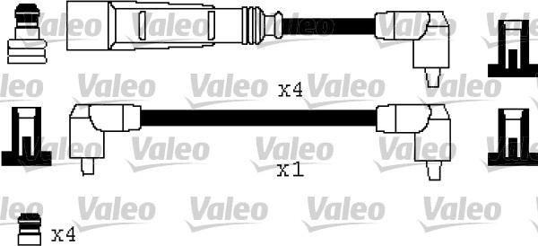 Valeo 346332 - Sytytysjohtosarja inparts.fi