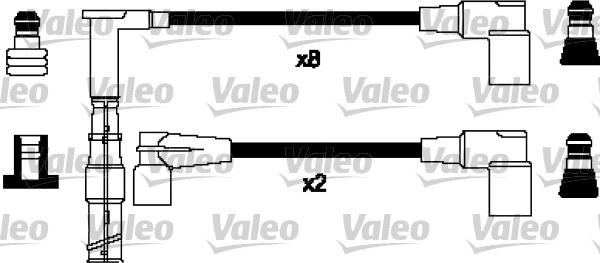 Valeo 346379 - Sytytysjohtosarja inparts.fi