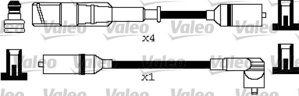 Valeo 346372 - Sytytysjohtosarja inparts.fi