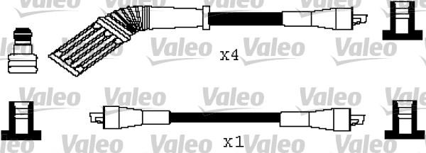 Valeo 346243 - Sytytysjohtosarja inparts.fi