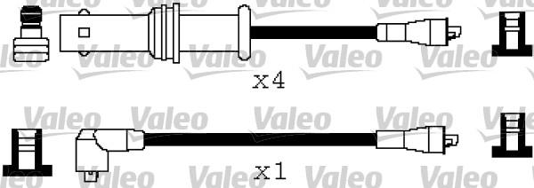 Valeo 346208 - Sytytysjohtosarja inparts.fi