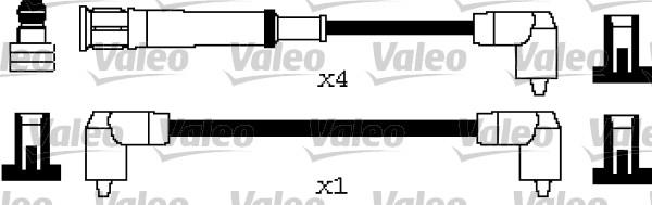 Valeo 346211 - Sytytysjohtosarja inparts.fi