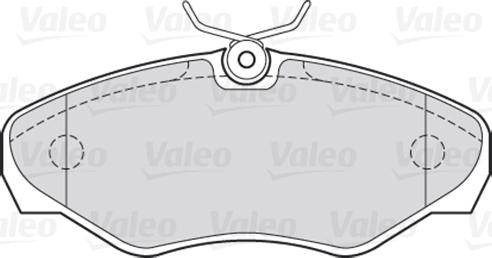 Valeo 301545 - Jarrupala, levyjarru inparts.fi