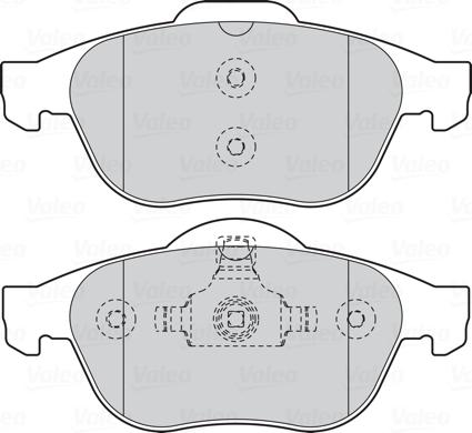 Valeo 301566 - Jarrupala, levyjarru inparts.fi