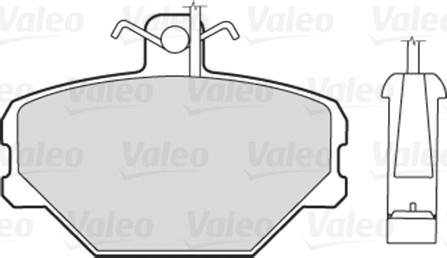 Valeo 670095 - Jarrupala, levyjarru inparts.fi